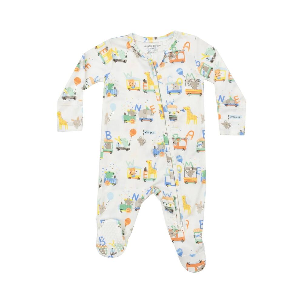 Angel Dear animal train footie